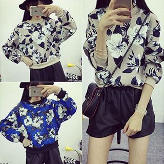 Bloombloom Floral Pullover