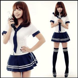 Cosgirl Sailor Shirt + Mini Dress