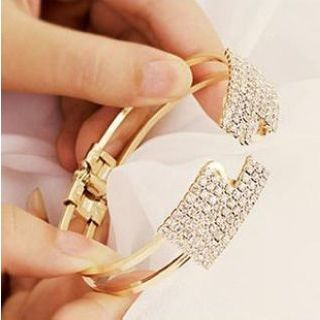 LENNI Rhinestone Bangle