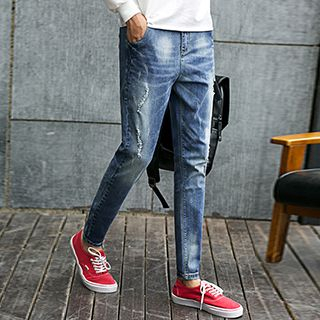 Besto Distressed Washed Jeans