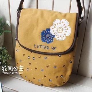Flower Princess Messenger Bag Yellow - One Size