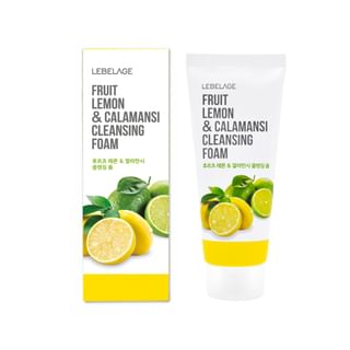 Lebelage - Fruit Cleansing Foam - 3 Types Lemon & Calamansi