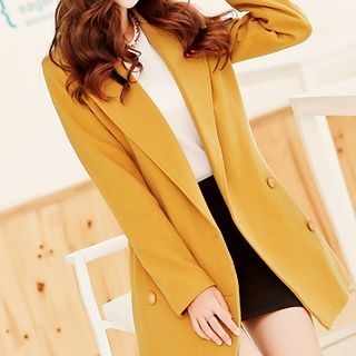 Sayumi Woolen Long Coat