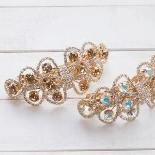 kitsch island Rhinestone Butterfly Hair Pin