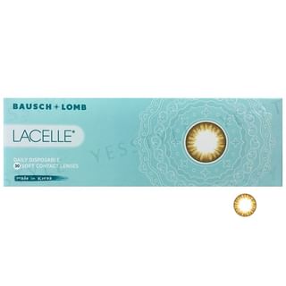 BAUSCH+LOMB - Lacelle 1 Day Limbal Ring Color Lens Enchanting Gold 30 pcs P-2.75 (30 pcs)