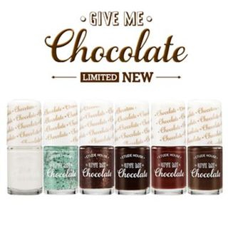 Etude House Give Me Chocolate Nail Colors 1. White Chocolate