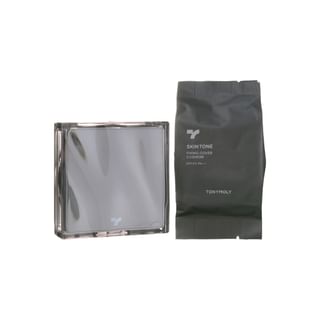 TONYMOLY - Skin Tone Fixing Cover Cushion Set - 3 Colors #00 Porcelain