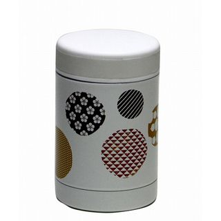 Hakoya Hakoya Stainless Food Pot Mizutamamon White