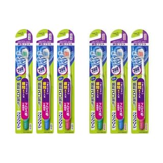 Kao - Clear Clean Intertooth Plus Compact Toothbrush 1 pc - Random Color - Normal