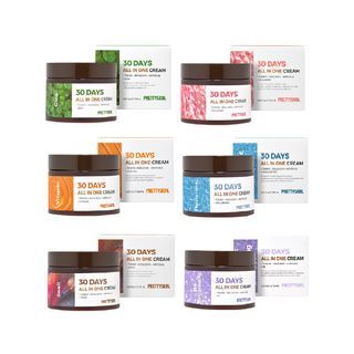 Pretty Skin - 30 Days All In One Cream - 6 Types Collagen