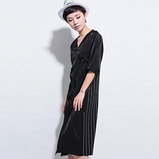 OnceFeel Oversized Short Sleeved Dress