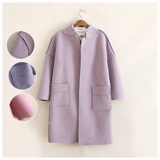 Waypoints Stand Collar Long Coat