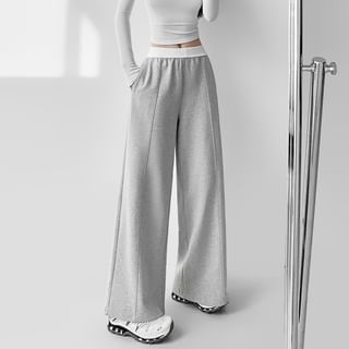 High Waist Wide Leg Pants (Various Designs)