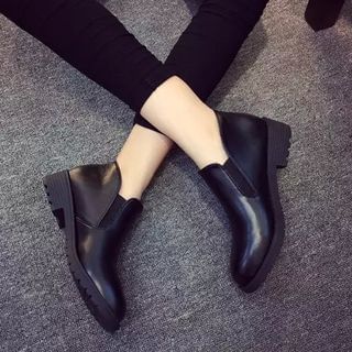 Uranus Faux Leather Loafers