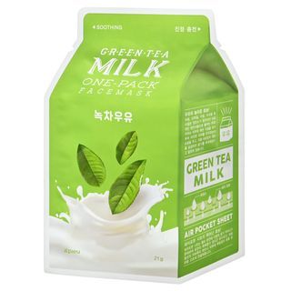 A'PIEU - Milk One Pack - 7 Types Green Tea