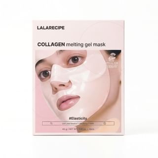 LALARECIPE - Collagen Melting Gel Mask Set 40g x 4 sheets