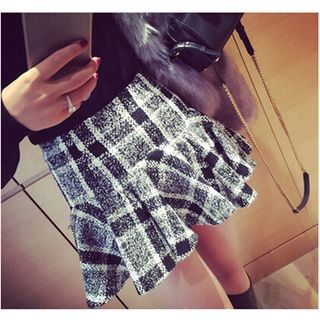 MayFair Plaid Tweed Skirt