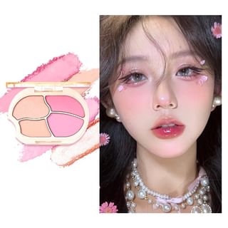 xixi - Lazy Bear Cub 4 Color Blush - 3 Types #01 Continue To Dream - 2g + 1.4g + 1.1g + 1.8g