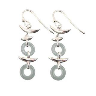 ZN Concept Grey Agate Earrings