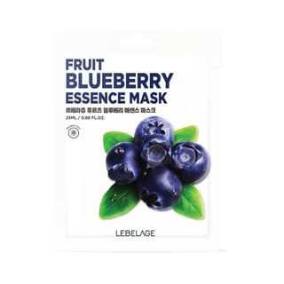 Lebelage - Fruit Essence Mask - 12 Types Blueberry