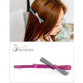 soo n soo Colored Ribbon Hair Pin