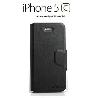 MILESI iPhone 5 / 5S Faux Leather Flip Case
