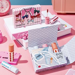 TOORUNE - Tiny Wishes Limited Edition Lip Mud Set - 2 Types E04# (1.8g x 3)
