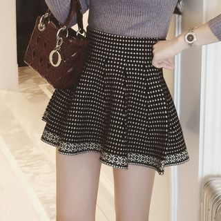 Colorful Shop Printed A-Line Skirt