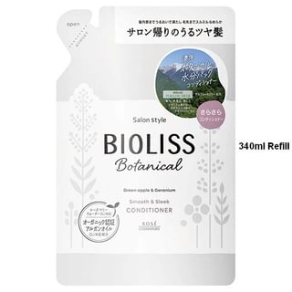 Kose - Bioliss Botanical Smooth & Sleek Conditioner 340ml Refill