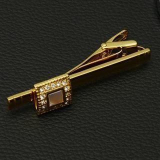 Romguest Tie Clip Gold - One Size