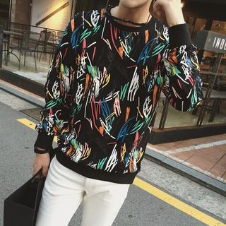 Soulcity Printed Pullover