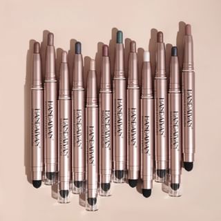 Handaiyan - Dual-Ended Pearlescent Eyeshadow Stick - 12 Colors 02# - 0.8G