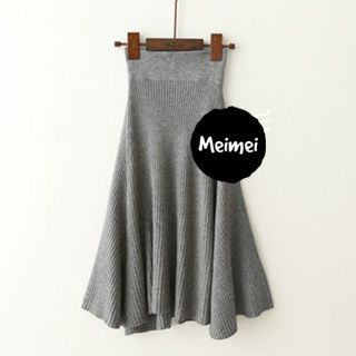 Meimei A-Line Knit Skirt