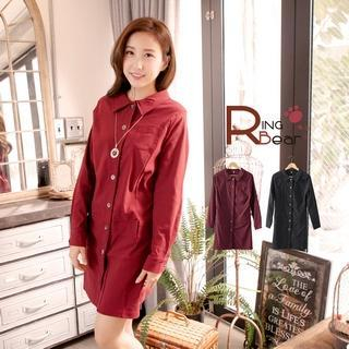 RingBear Plain Shirtdress