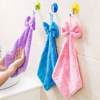 Home Simply Bow-Accent Hand Towel
