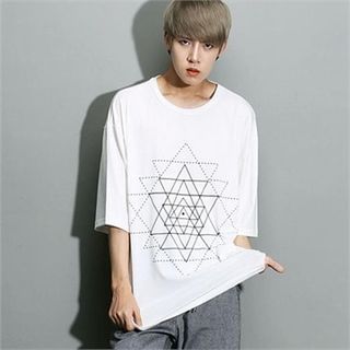 THE COVER Short-Sleeve Printing T-Shirt
