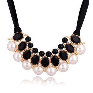 Best Jewellery Faux-Pearl & Jewel Necklace
