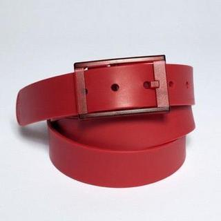 Digit-Band Silicon Belt Red - One Size