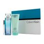 Calvin Klein Calvin Klein - Eternity Aqua Coffret: Eau De Parfum Spray 100ml/3.4oz + Body Lotion 200ml/6.7oz + Eau De Parfum Rollerball 10ml/0.33oz 3pcs