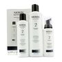 Nioxin Nioxin - System 2 Kit For Fine and Noticeably Thinning Hair : Cleanser 300ml + Scalp Therapy 150ml + Scalp Trea 3pcs