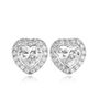 Glam-it! Glam-it! - SuperHeart Megastone Earrings 1 pair