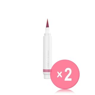 Heart Percent - Dote on Mood All Day Lip Shaper - 5 Colors 2pcs Bundle Set #02 Soft Rose x 2 pcs