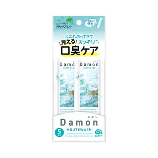 EARTH - Damon Mouthwash Relax Mint 12ml x 5