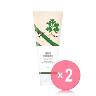 ROUND LAB - Mugwort Calming Cleanser 2pcs Bundle Set 150ml x 2 pcs