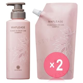 House of Rose - Maplease Bounce & Color Care Shampoo 2pcs Bundle Set