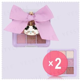 SHOBIDO - Chiikawa Momonga Ribbon Series Eyeshadow 2pcs Bundle Set 1 pc x 2 pcs