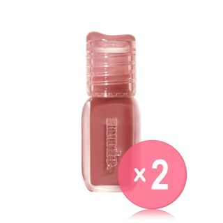 mude - Angel Hug Glaze Mini - 10 Colors 2pcs Bundle Set #105 Berry Puree x 2 pcs