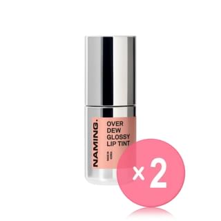 NAMING - Over Dew Glossy Lip Tint - 10 Colors 2pcs Bundle Set Boil x 2 pcs