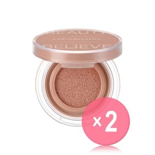 JUNG SAEM MOOL - Artist Cushion Blush - 10 Colors 2pcs Bundle Set Ruddy Beige x 2 pcs