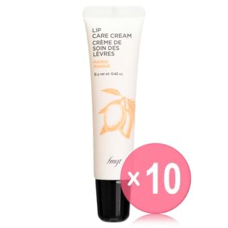 THE FACE SHOP - fmgt Lip Care Cream - 2 Types 10pcs Bundle Set Mango x 10 pcs